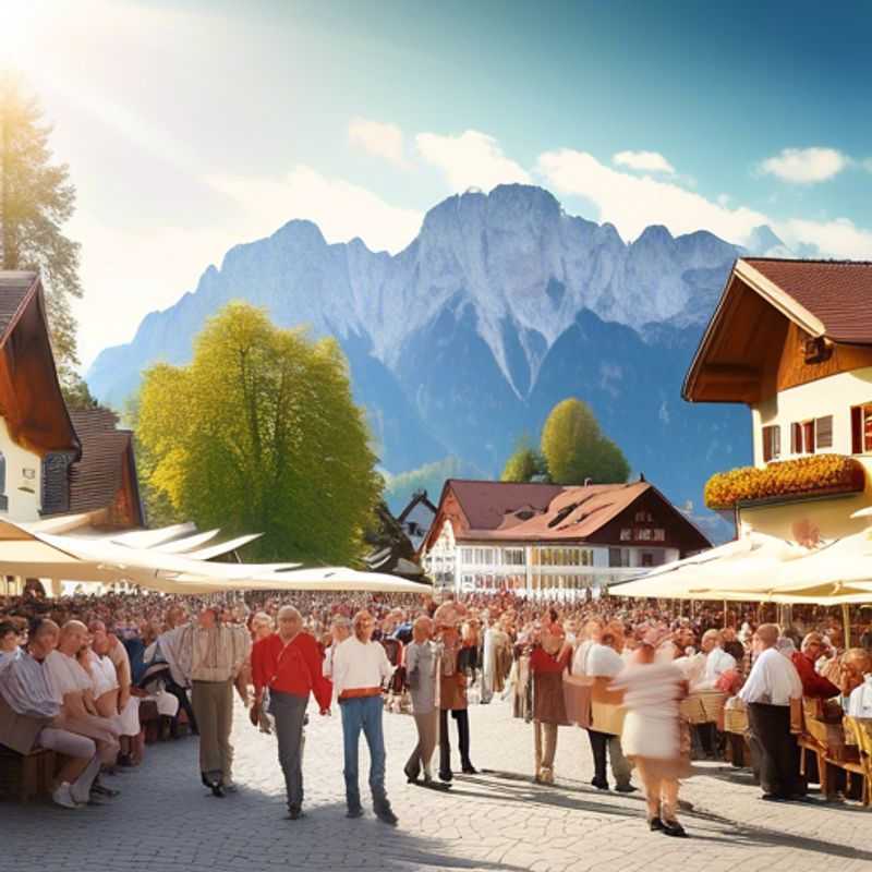 Embark on a Scenic Hike through the Bavarian Alps in Garmisch-Partenkirchen During Ski Season