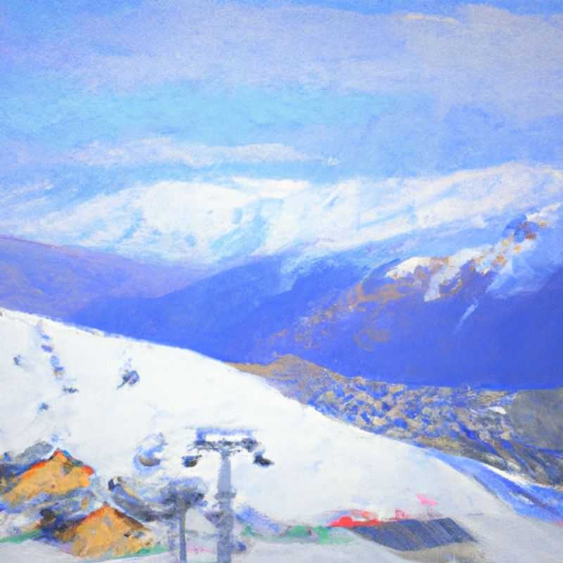 Un couple dévalant les pentes enneigées de l'Alpe d'Huez, une station de ski réputée dans les Alpes françaises, profitant d'une escapade hivernale de 4 jours sur les pistes.