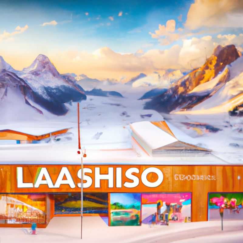 Visita al pueblo de Zürs en Lech Zürs am Arlberg, Austria durante la temporada de esquí