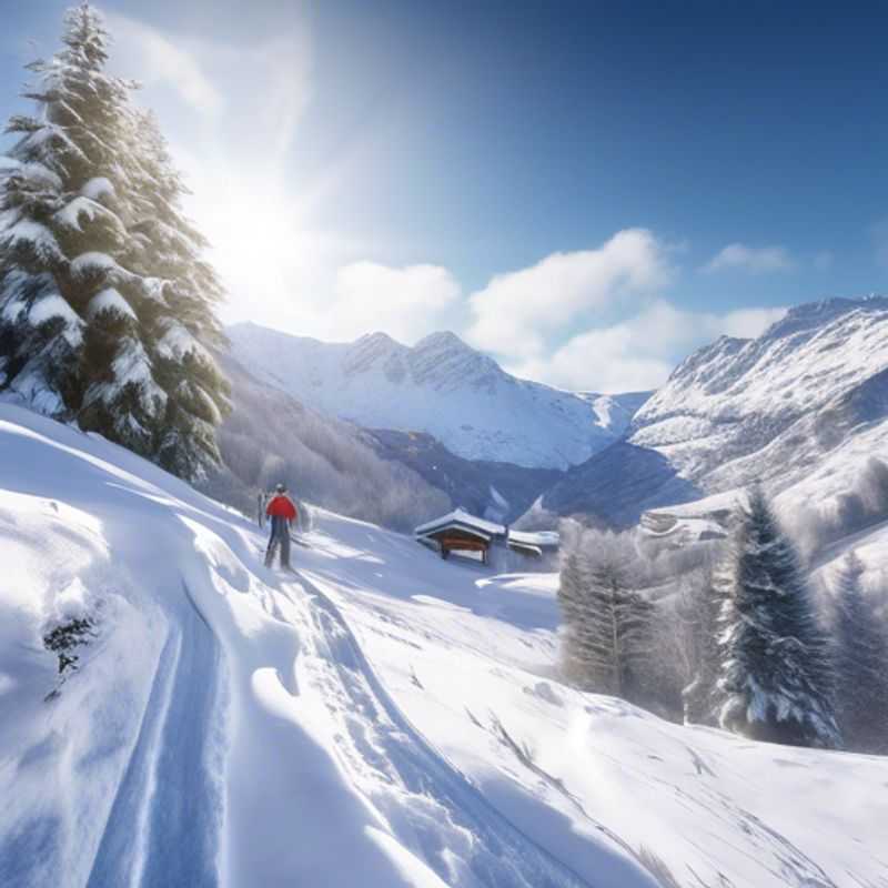 Discover the Hidden Gem: Visiting the Dam in Les Menuires During Ski Season