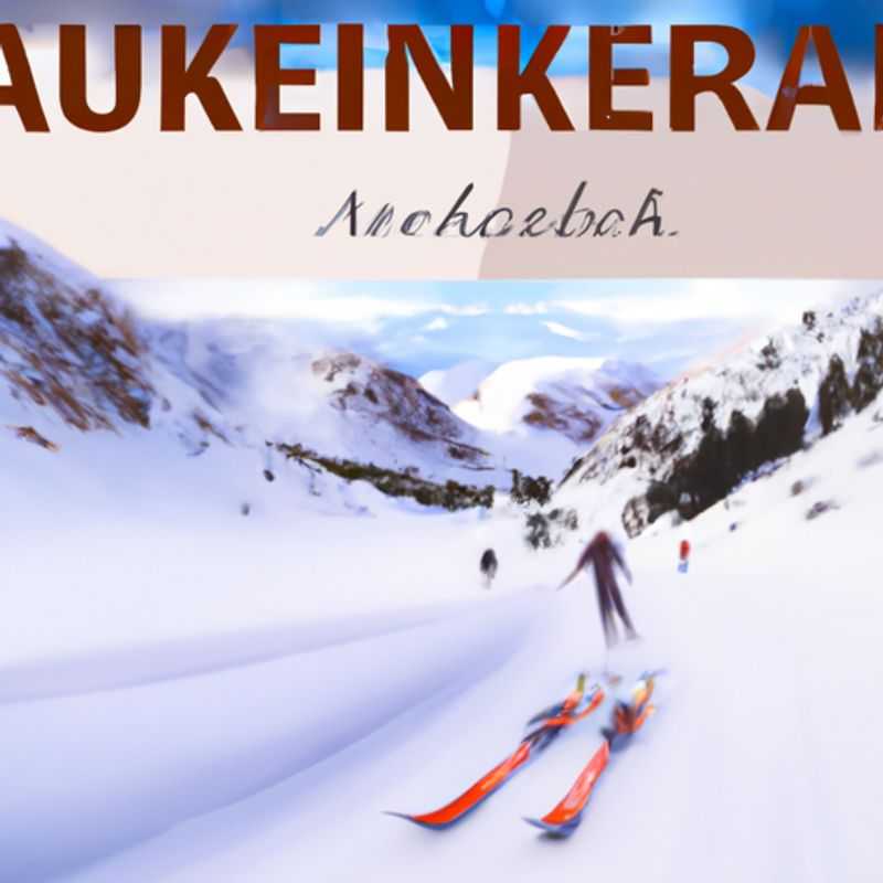  Visite du Parc à Neige de Kruml à Obertauern&#44; Autriche pendant la saison de ski.