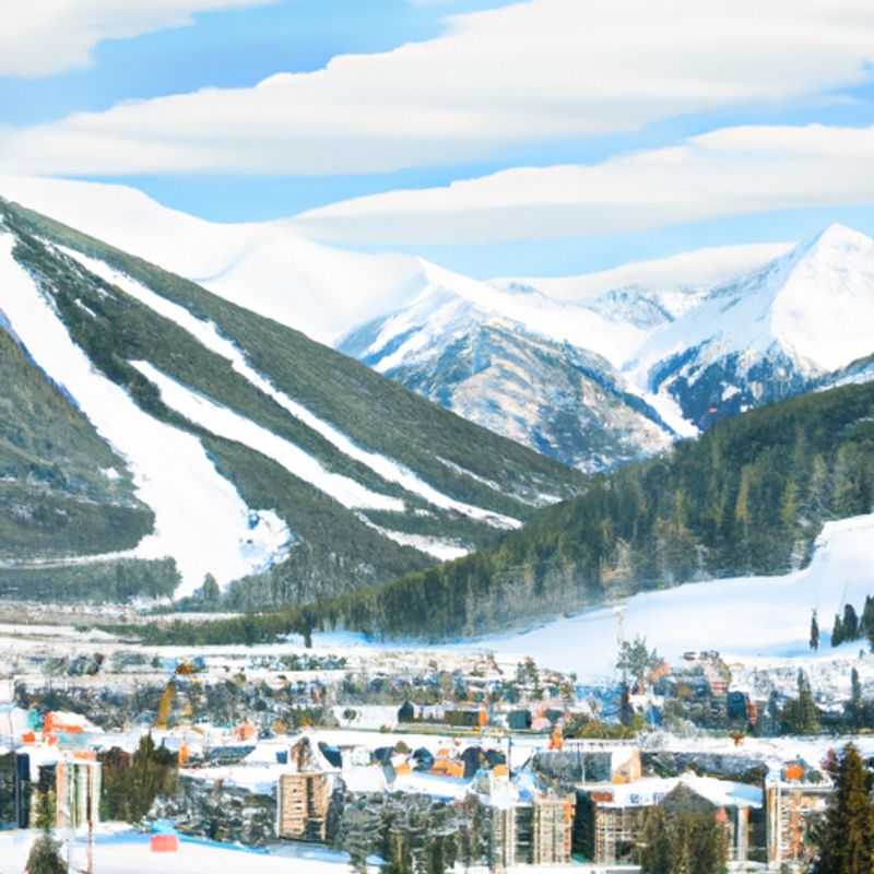 Skiing to the Best Spa in Colorado