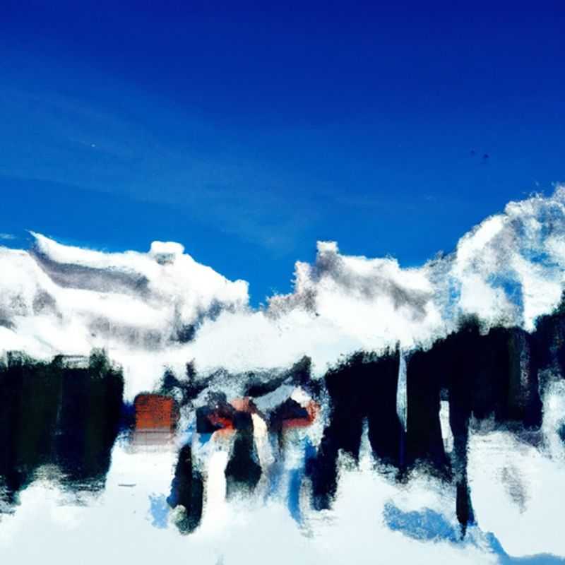 Six friends relishing the thrill of skiing amidst the breathtaking snow-laden peaks of Madonna di Campiglio, Italy, during their adventurous two-week ski vacation.
