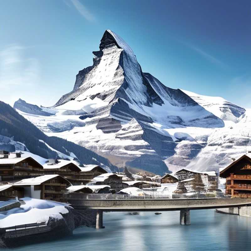 Embarquez pour un voyage en train pittoresque vers le point de vue du Gornergrat à Zermatt, en Suisse, pendant la saison de ski