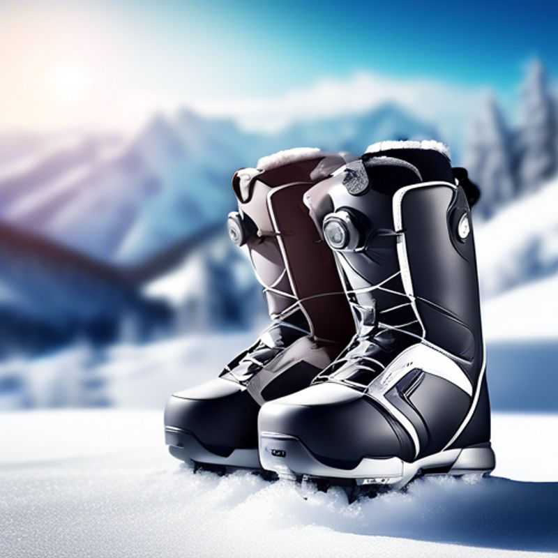 Botas de snowboard para disfrutar de la nieve.