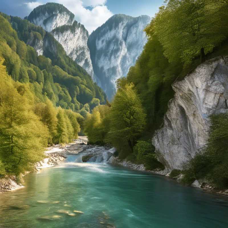 A solo eco-tourist reveling in the breathtaking alpine scenery of Garmisch-Partenkirchen, Germany, as they embrace the thrill of skiing amidst pristine snow-covered mountains during a two-week ski season adventure.