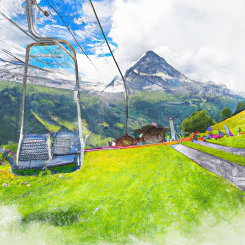 Visita al glaciar Aletsch en Grindelwald, Suiza, durante la temporada de esquí