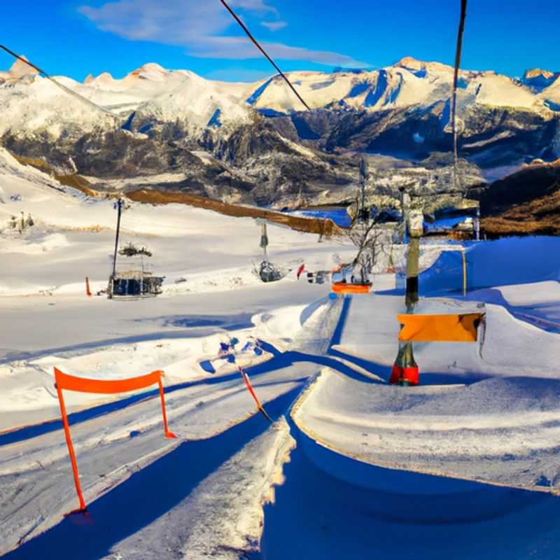 The Enchanting Slopes of Montagnoli Snow Park in Sestriere, Italy