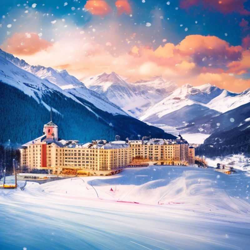 Here are a few options for alt text in Spanish for an image of St. Moritz, Switzerland, in an article about the best time to visit: