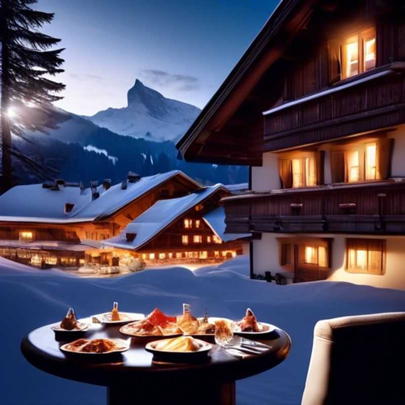Explora el encantador pueblo de Gstaad y sus boutiques de alta gama en Gstaad Mountain Rides, Suiza durante la temporada de esquí