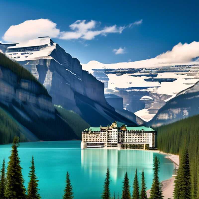 Esquía en las pistas de clase mundial de Lake Louise Ski Resort en Banff&#45;Lake Louise&#44; Canadá