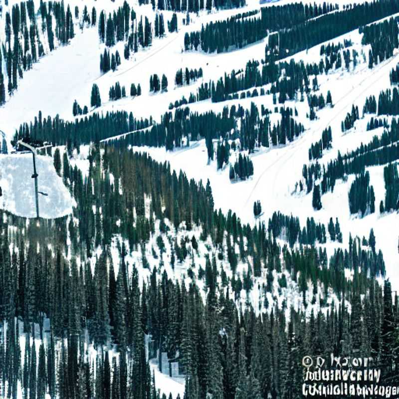 Esquíadores y snowboarders disfrutando de un soleado día de primavera en Vail Mountain Resort.