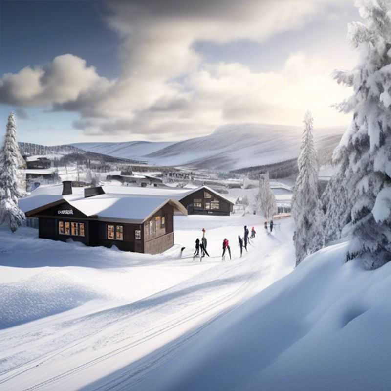 Découvrez l'historique église Trysil Kirke pendant la saison de ski à Trysil, Norvège