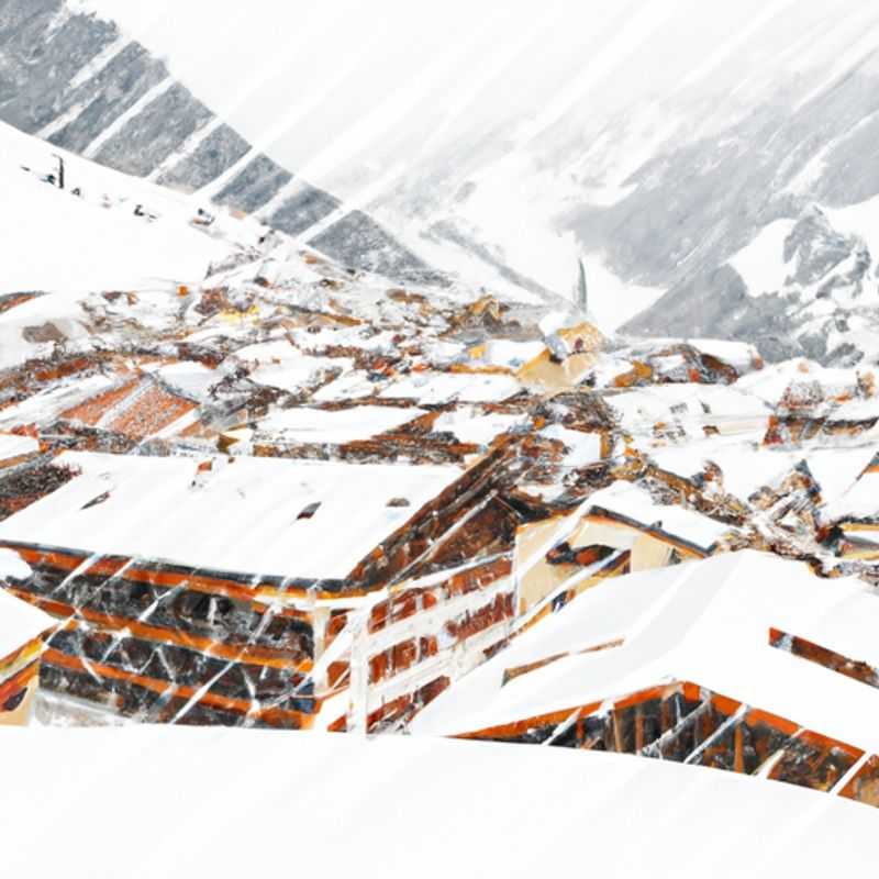 Four skiers bundled up in colorful gear, gliding down the pristine slopes of Mayrhofen, Austria, surrounded by breathtaking alpine scenery. This three-day ski vacation promises an exhilarating adventure amidst the winter wonderland of the Austrian Alps.