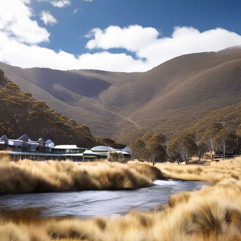 Thredbo, Australie, enneigée et majestueuse.