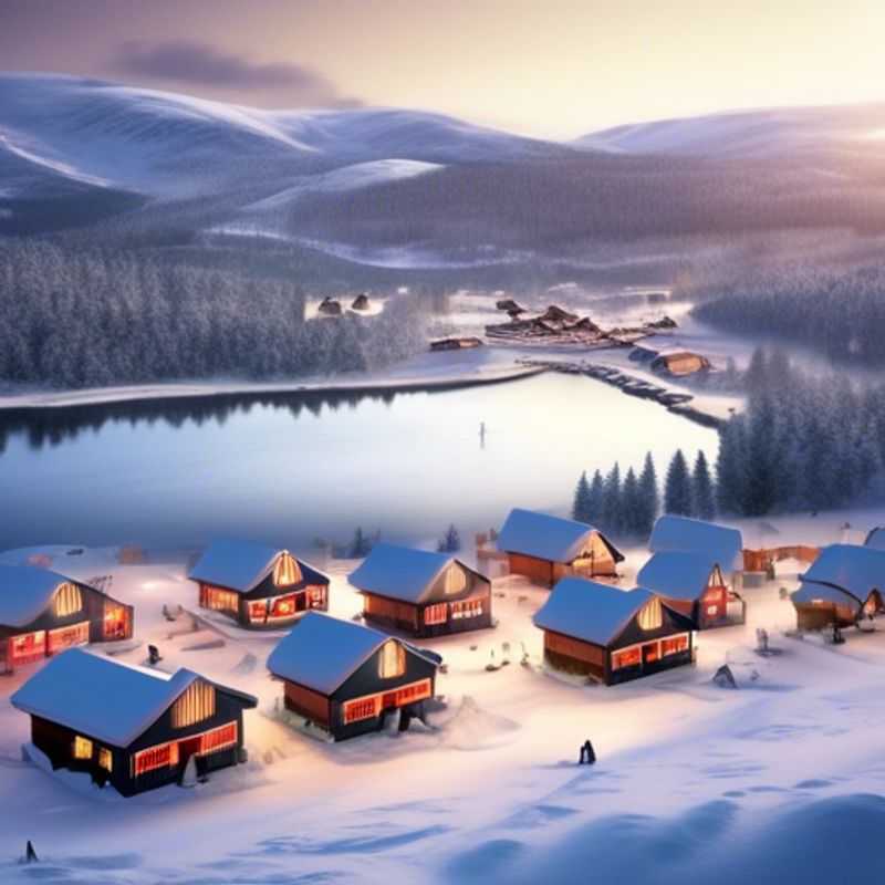 Découvrez le sentier pittoresque de Fjellheisen : des vues panoramiques sur les montagnes à Trysil, en Norvège, pendant la saison de ski