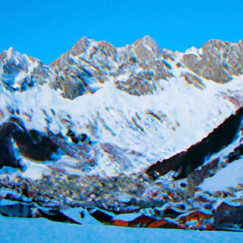 A solo traveler gliding down the pristine slopes of St. Anton am Arlberg, Austria, surrounded by breathtaking Alpine scenery, during a 3-day ski vacation.