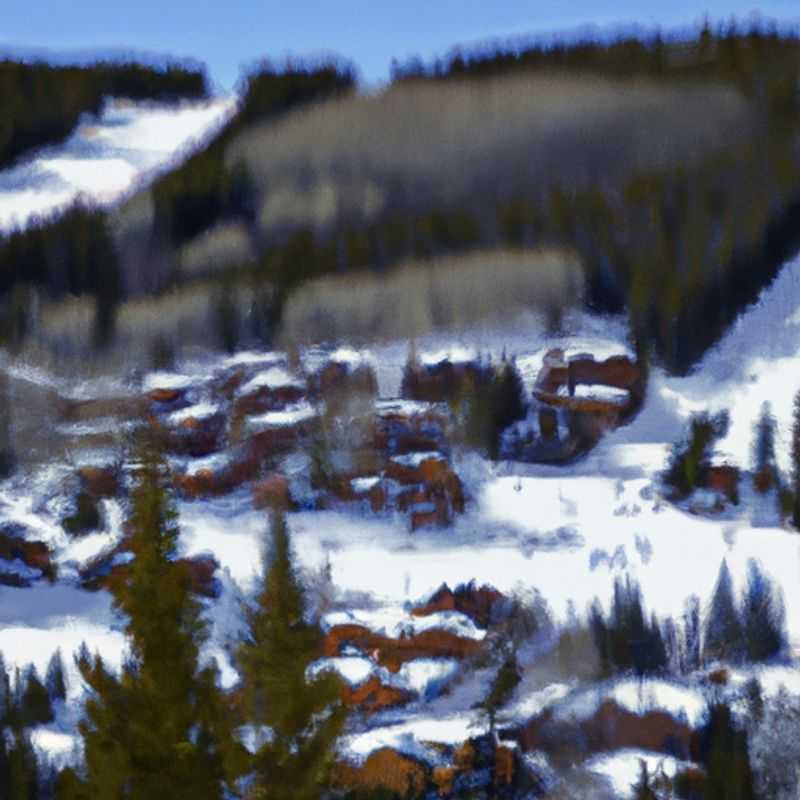 Four adrenaline-fueled friends embracing the thrill of the ski season at the breathtaking Vail Mountain Resort, USA, on their 24-hour adventure-packed winter getaway.