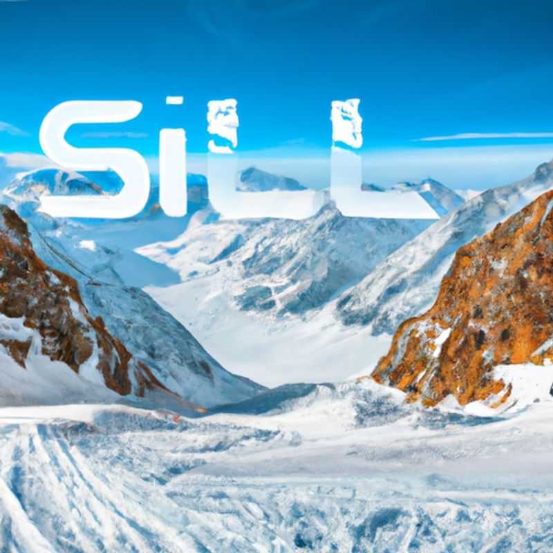 A couple experiencing the winter wonderland of Sölden, Austria, during their 2-week ski vacation. The majestic snow-capped mountains and pristine slopes provide a breathtaking backdrop for their skiing adventures.