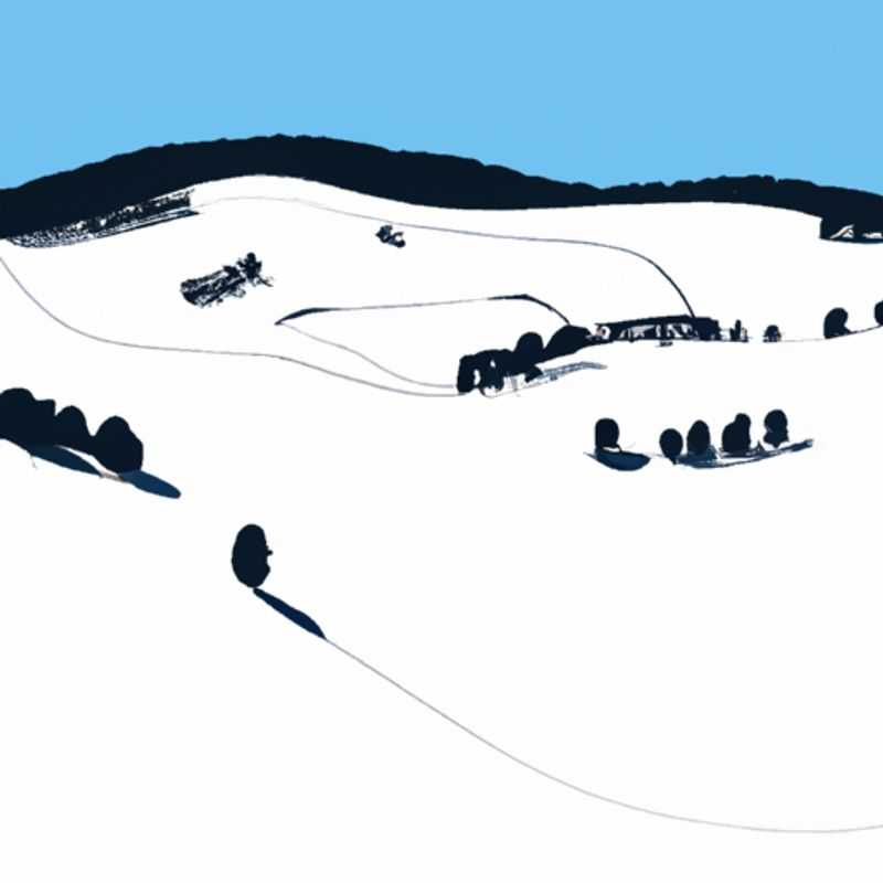 Una familia feliz se desliza por las laderas nevadas de Thredbo, Australia, disfrutando de unas vacaciones de esquí inolvidables de 5 días durante la temporada alta.