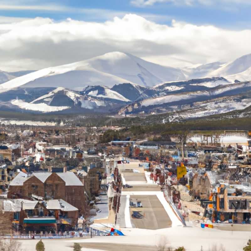 Relájese en el Breckenridge Nordic Center en Breckenridge&#44; EE. UU. durante la temporada de esquí