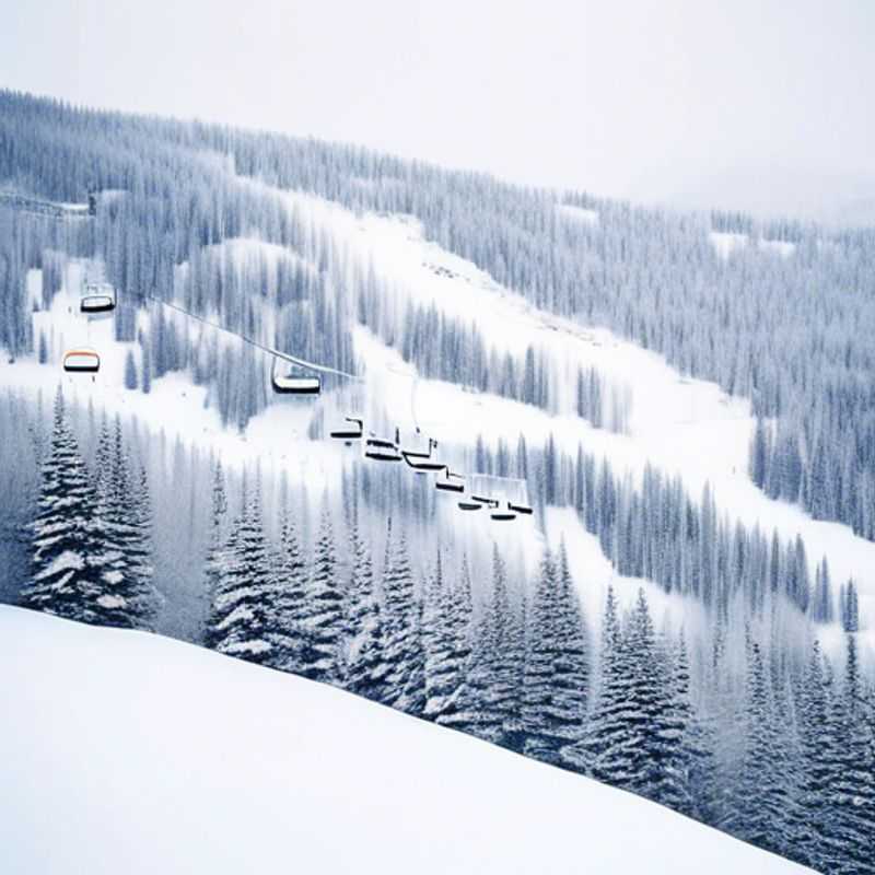 Esquíadores disfrutando de un día soleado en Deer Valley Resort, Utah.