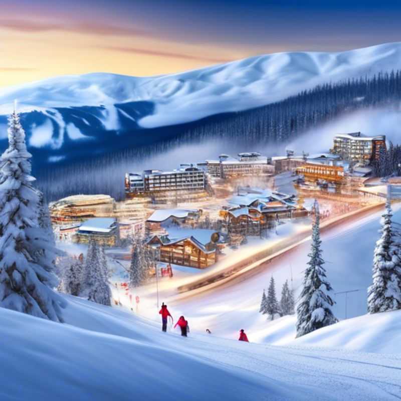 Esquí en las pendientes llenas de polvo del Big White Ski Resort: Una aventura invernal en Canadá