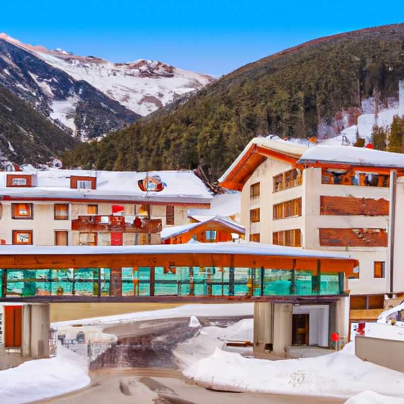 Un paseo por el pueblo de Ischgl en la estación de esquí