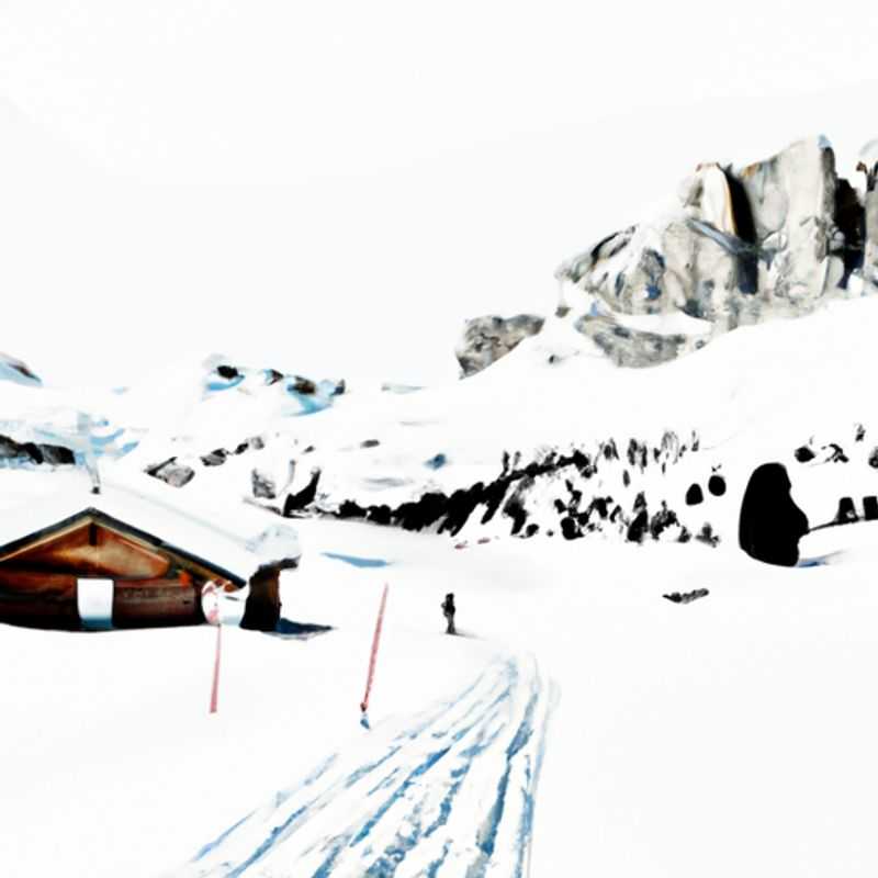Randonnée en raquettes à travers le royaume hivernal des Dolomites