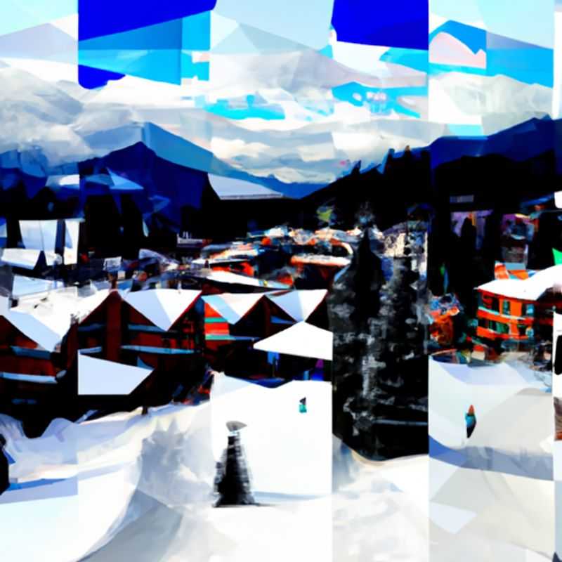 Une famille heureuse s'amuse sur les pentes enneigées de Revelstoke, au Canada, lors de ses vacances de ski de 4 jours.