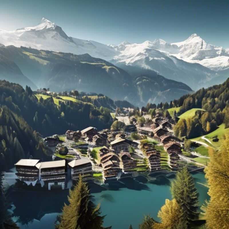 Villars-sur-Ollon, Suisse: Un paysage enneigé idyllique, parfait pour un séjour hivernal.