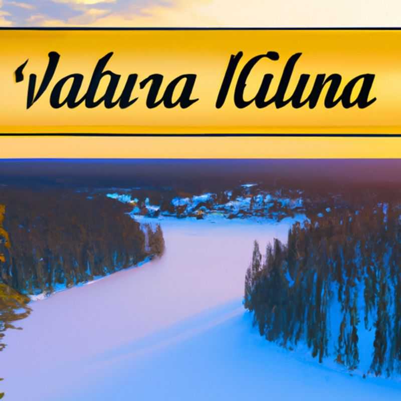 Observación de la vida silvestre en el Parque Nacional de Oulanka en Ruka&#44; Finlandia&#44; durante la temporada de esquí
