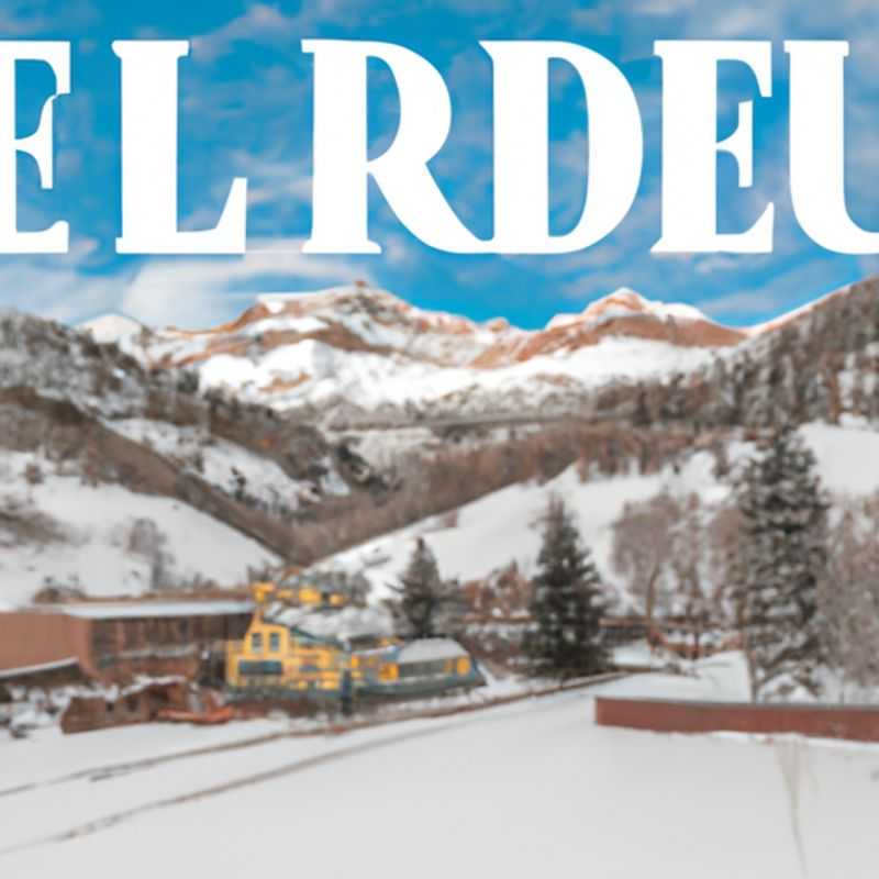 Visita el The Peaks Resort & Spa en Telluride, EE. UU., durante la temporada de esquí