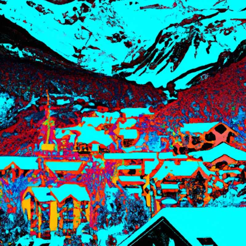 Un esquiador solitario desciende por las pistas vírgenes de Telluride, Estados Unidos, en unas vacaciones de esquí de 5 días durante la temporada alta, rodeado del impresionante paisaje montañoso cubierto de nieve.
