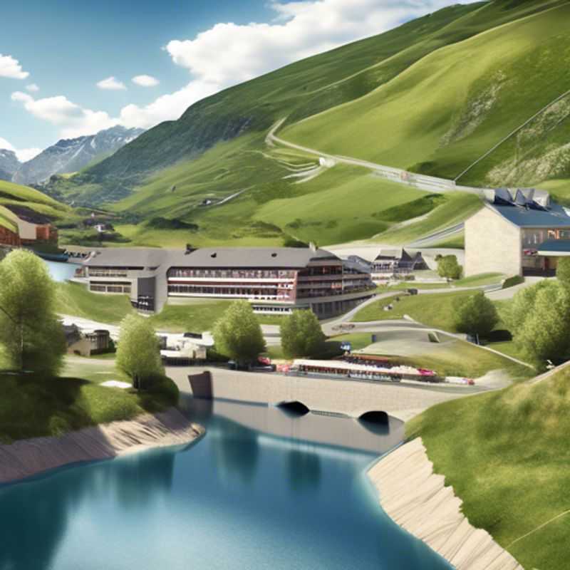 Experience the Wonders of the Barrage de Girotte: A Guided Tour in Les Menuires During Ski Season