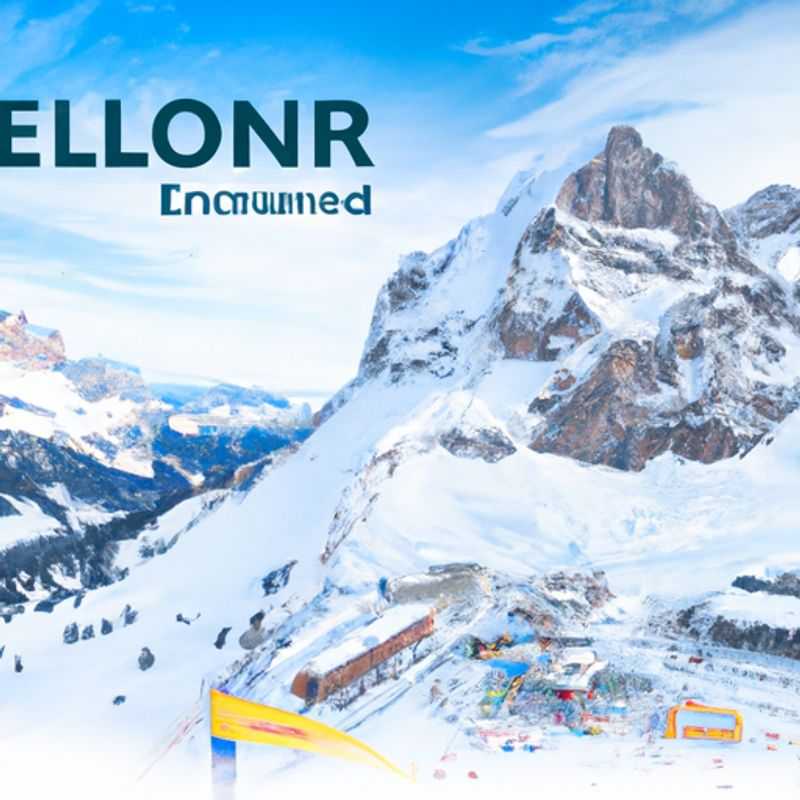 An adventurous couple gliding through the pristine slopes of Engelberg, Switzerland, during their exhilarating 3-day ski vacation, surrounded by breathtaking Alpine vistas and snow-laden peaks.