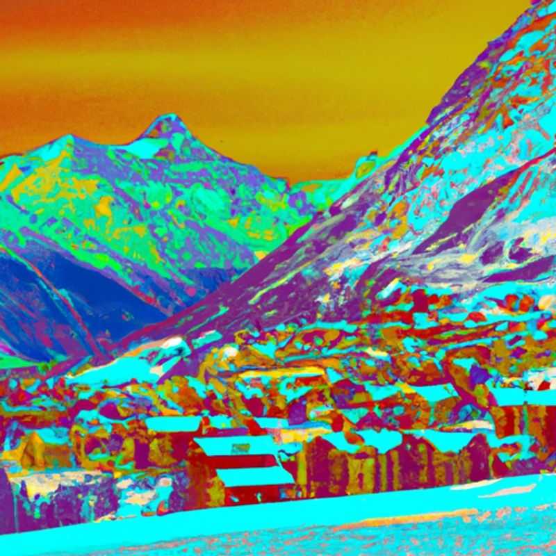 Un esquiador solitario desciende por las laderas nevadas de Andermatt, Suiza, disfrutando de la emoción y la libertad del esquí alpino durante su escapada de 3 días a esta estación de esquí de renombre mundial.