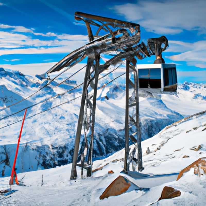 Tour por el pueblo de Andermatt durante la temporada de esquí
