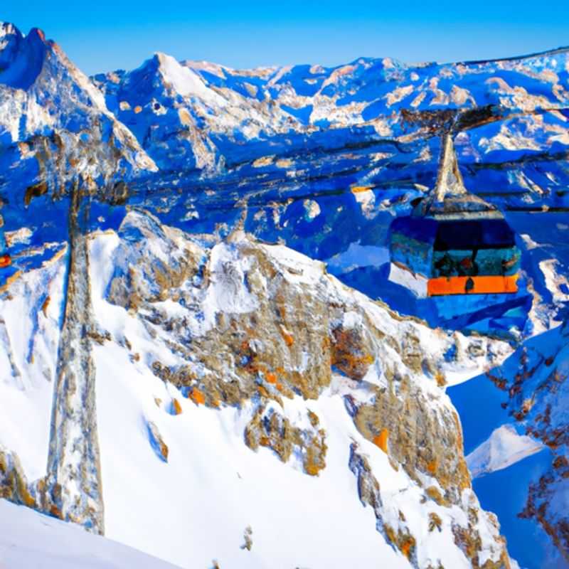 Visitando o Olympiaschanze em Garmisch&#45;Partenkirchen&#44; Alemanha&#44; durante a temporada de esqui