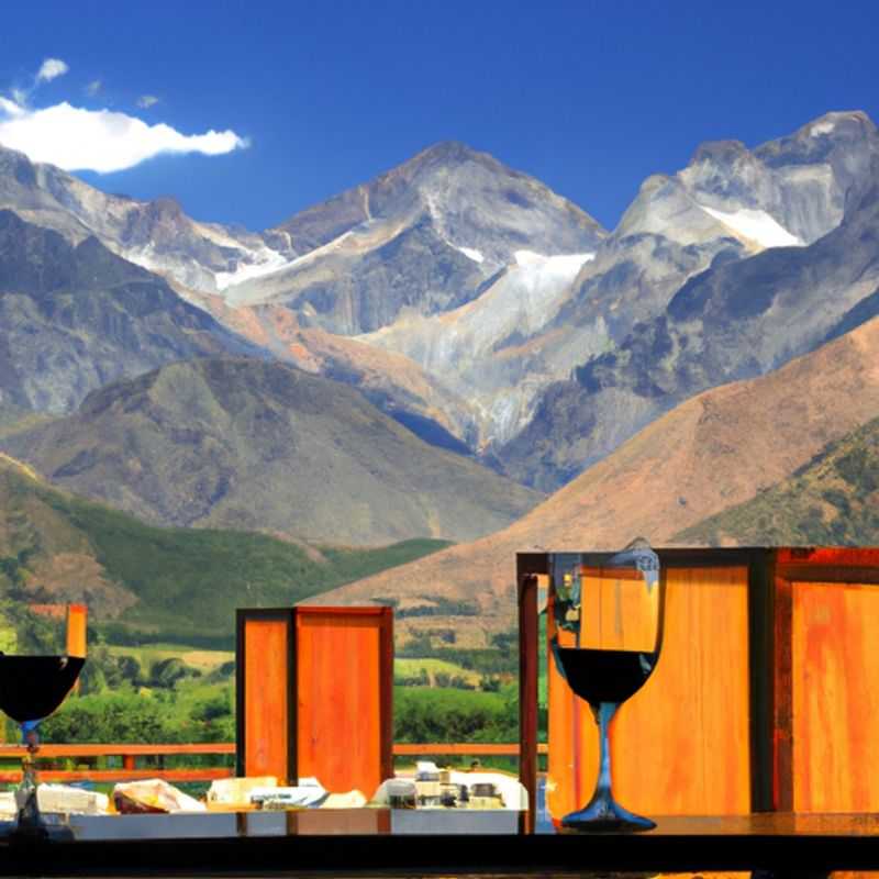 Dégustez des vins chiliens à Portillo, au cœur de la saison de ski