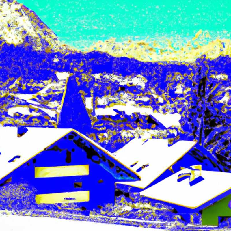 Uma família sorridente desfruta de um passeio de trenó em meio à paisagem deslumbrante e coberta de neve de Garmisch-Partenkirchen, Alemanha, durante suas férias de esqui de 3 semanas.