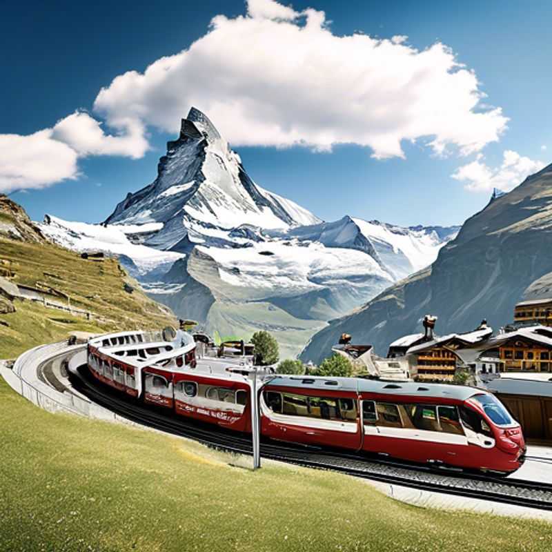 Explorez la charmante ville de Zermatt à pied pendant la saison de ski