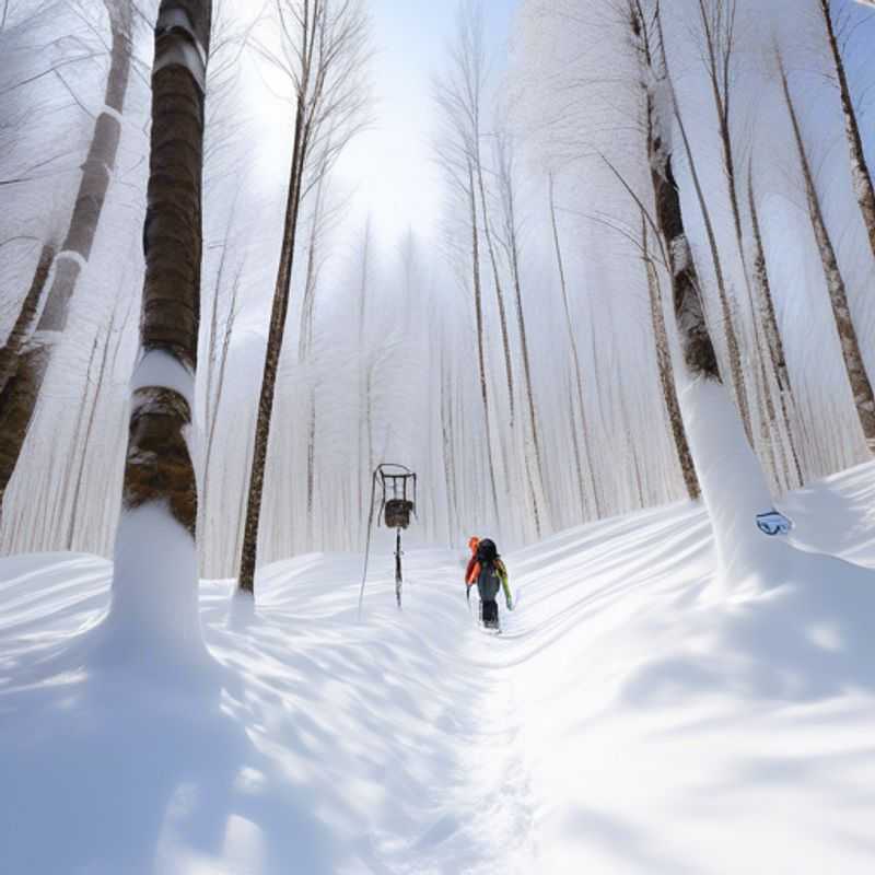 Explora la tradicional aldea japonesa de Hakuba Goryu en el valle de Hakuba durante la temporada de esquí