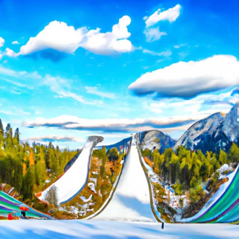 Visita a la estación de esquí de Zugspitze en Garmisch-Partenkirchen, Alemania, durante la temporada de esquí