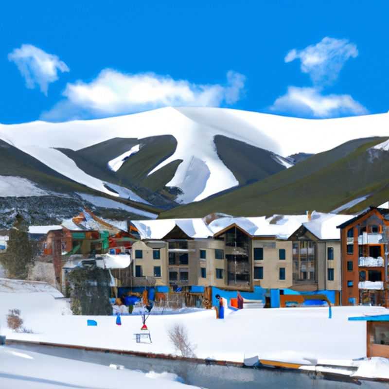 Relájate en el spa Blue Sage en Breckenridge durante la temporada de esquí