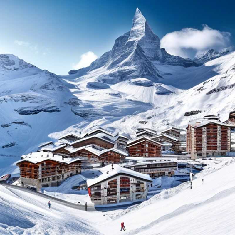 Conquer the Slopes: Skiing the Majestic Matterhorn in Cervinia, Italy