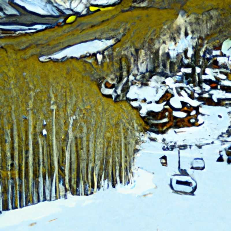 Una pareja disfruta de las pistas nevadas de Aspen Snowmass, un paraíso invernal en Estados Unidos, durante sus vacaciones de esquí de dos semanas en plena temporada.