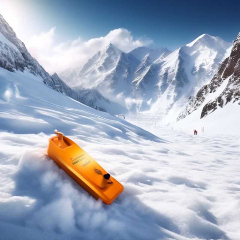 Sonda de Avalancha para Segurança nas Montanhas