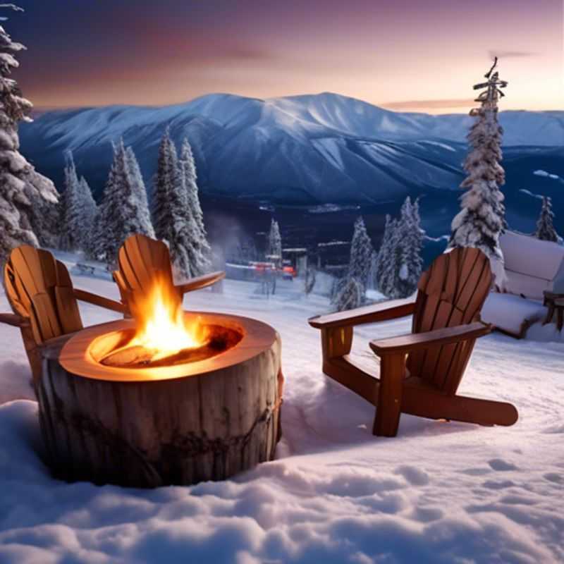 Explora las esculturas de hielo y nieve en el Big White Ski Resort, Canadá, durante la temporada de esquí