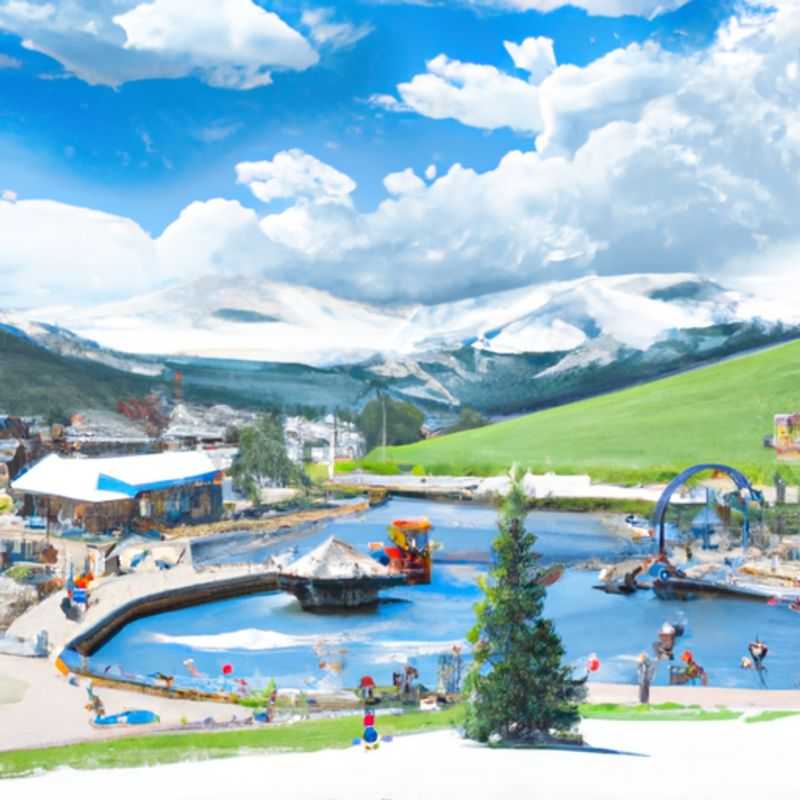 Esquía en Breckenridge Ski Resort en Breckenridge, EE. UU. durante la temporada de esquí